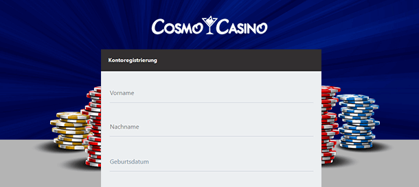 Cosmo Casino Registrierung 