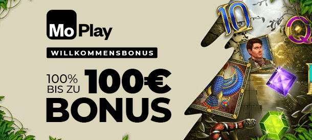 Moplay Casino Bonus für Neukunden 