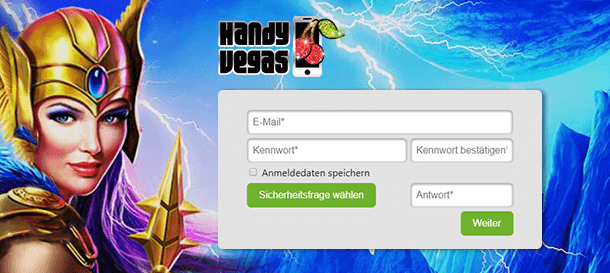 Handy Vegas Casino Registrierung 