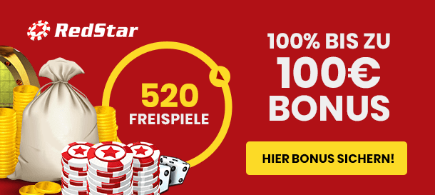 Red Star Casino Bonus für Neukunden 