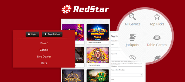 Red Star Casino Mobile App
