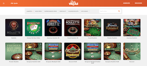 Slotty Vegas Casino - Das Live Casino