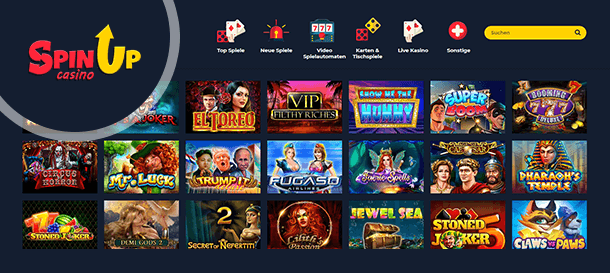 SpinUP Casino Games 