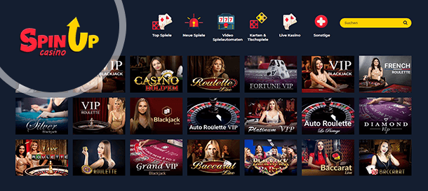 SpinUP Casino Livecasino