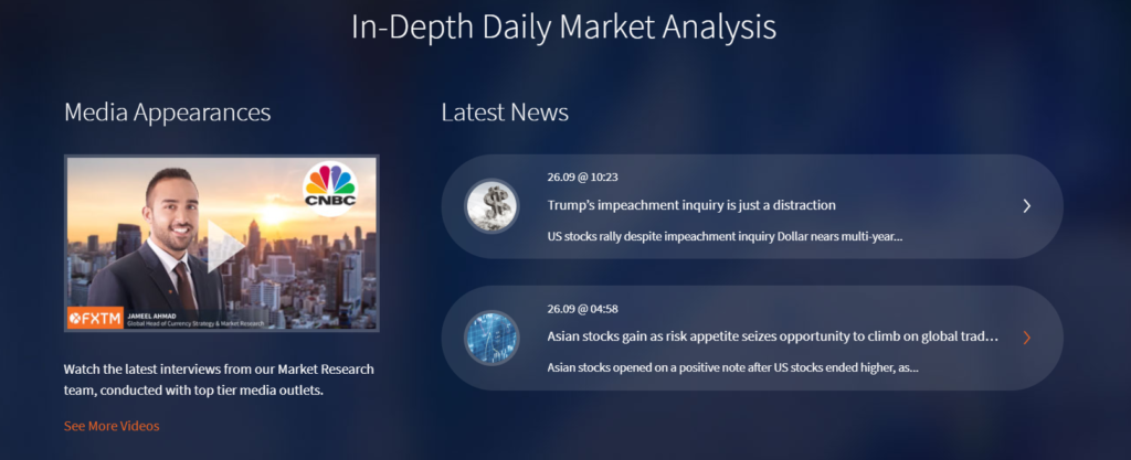 FXTM Erfahrungen Demokonto