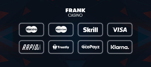 Frank Casino Zahlungen