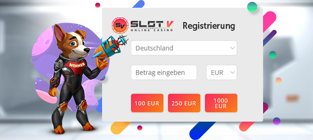 SlotV Casino Registrierung