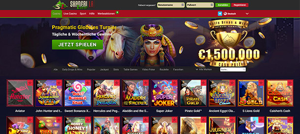 Shangri La Live Casino Spiele