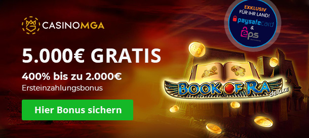 CasinoMGA Bonus