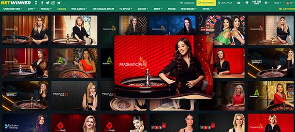 Betwinner Casino Livecasino