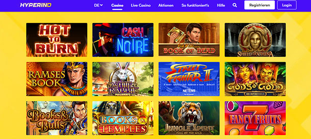 Hyperino Spiele