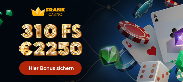 Frank Casino Bonus