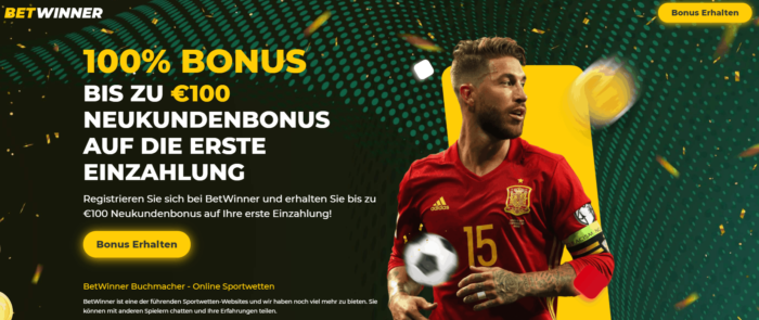 Betwinner 100 Euro Bonus