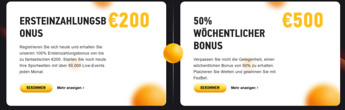 FezBet Bonus Code