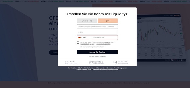 LiquidityX Testbericht