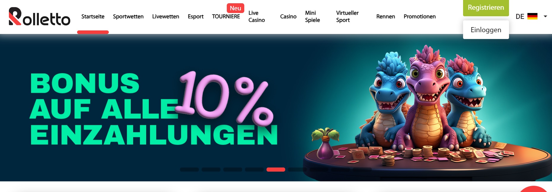 Rolletto Casino-Rezension – ist es sicher und legitim?