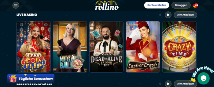 Rolino Live- Casino