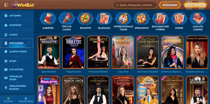 Winbay Live Casino