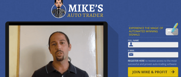 Video und Anmeldung für Mike’s AutoTrader