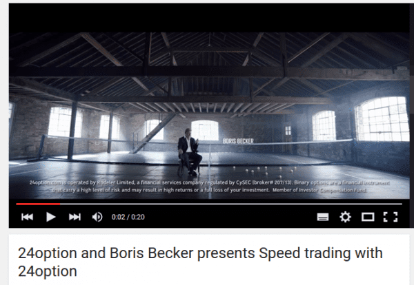 Video Speed Trading mit Boris Becker