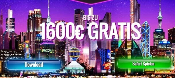 Highroller Bonus von 1.600 Euro bei Jackpot City 