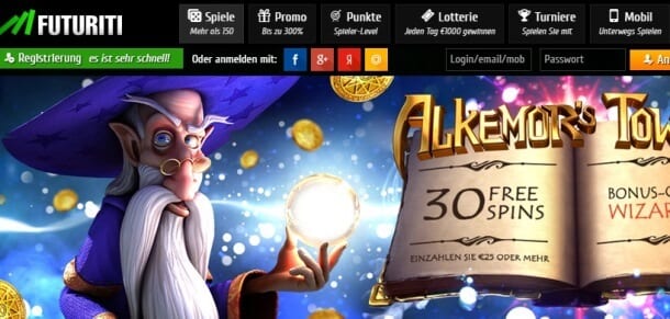 Book of Ra im Futuriti Casino