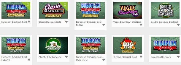 EuroPalace Black Jack: 44 Varianten 