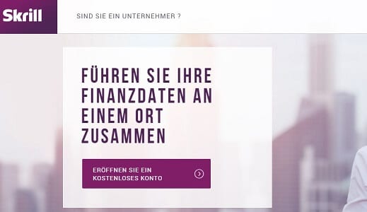 Skrill ist eWallet und hieß ehemals Moneybookers 