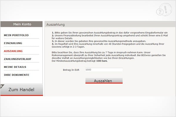 Bdswiss Geld Auszahlen Bdswiss Geld Auszahlen