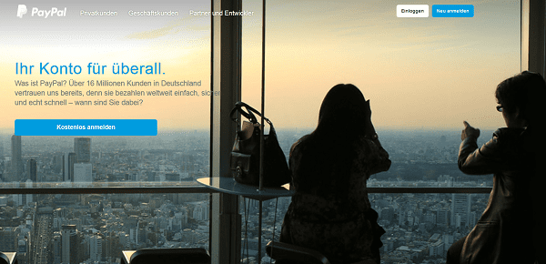 Binäre Optionen Broker PayPal