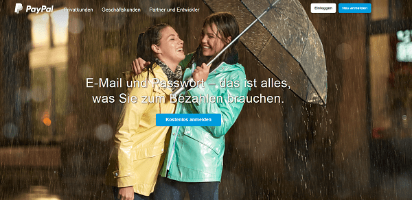 PayPal für Privatkunden