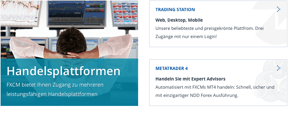 FXCM Plattformen