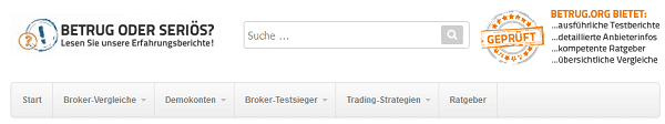 Angebot bei www.betrug.org.