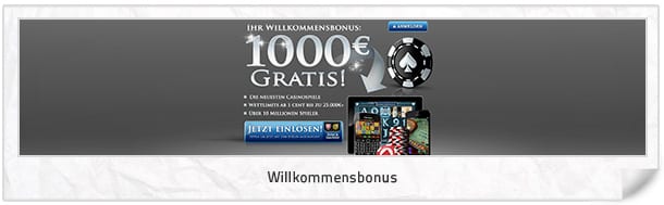 Luxury Casino Bonus: Bis zu 1.000 Euro Neukundenbonus