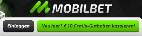 MobilbetCasino bietet 10 Euro Bonus ohne Einzahlung