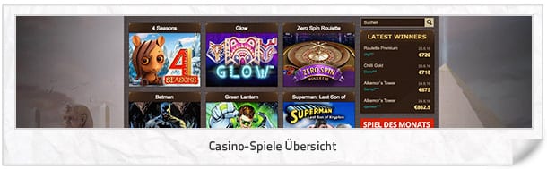 Osiris Casino Erfahrungen: Viele gute Casino-Spiele