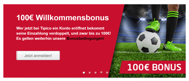 Tipico Bonus ohne Einzahlung