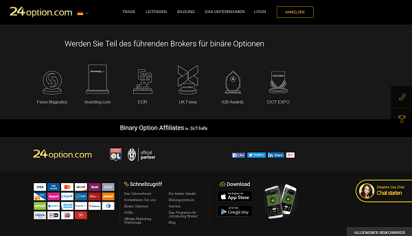 24option Erfahrungen 2017 » unabhängiger Test