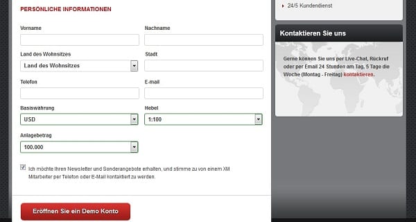 XM.com Erfahrungen Demokonto