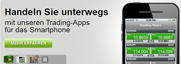 Mobile-Trading mit der AvaTrade App