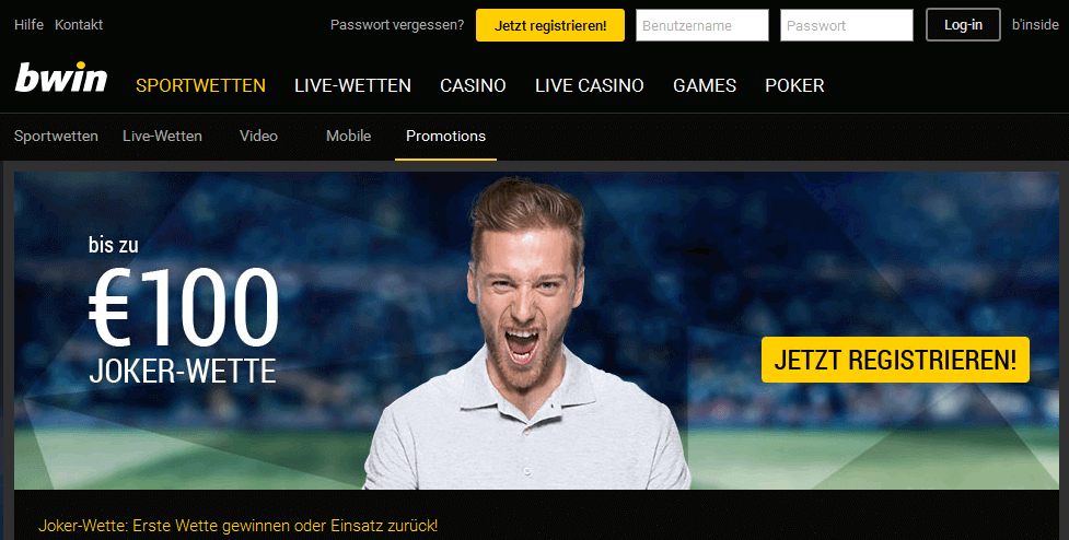 Einzahlungsbonus Bwin Einzahlungsbonus Bwin
