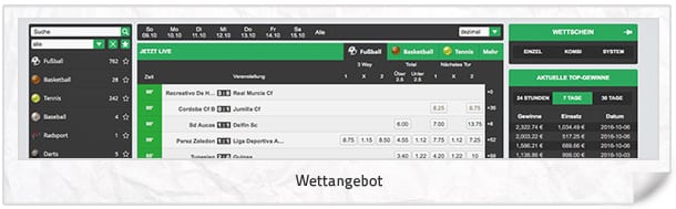 Kulbet Sportwetten Angebot