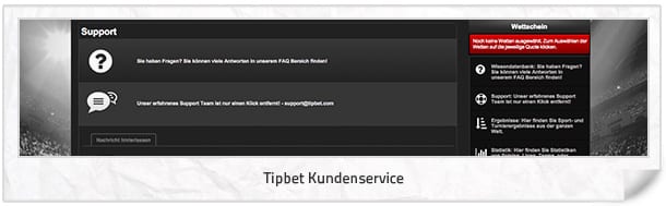 Kundenservice Tipbet